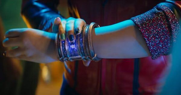 The powers of “Ms.  Marvel” in the Disney+ series appear to come from a bracelet she inherited from her grandmother. Courtesy: Marvel