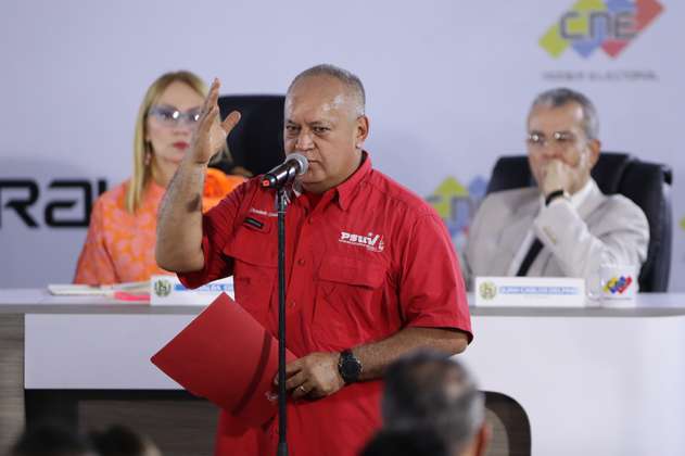 Diosdado Cabello: solo se podrán sustituir candidatos por otros ya postulados
