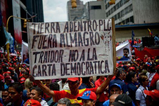 La posible aplicación de la Carta Democrática en Venezuela ha sido una constante en los últimos años. / AFP