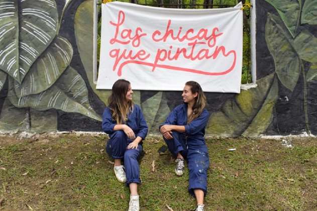 “Las chicas que pintan”, el proyecto de artistas colombianas que se consolidó en la pandemia