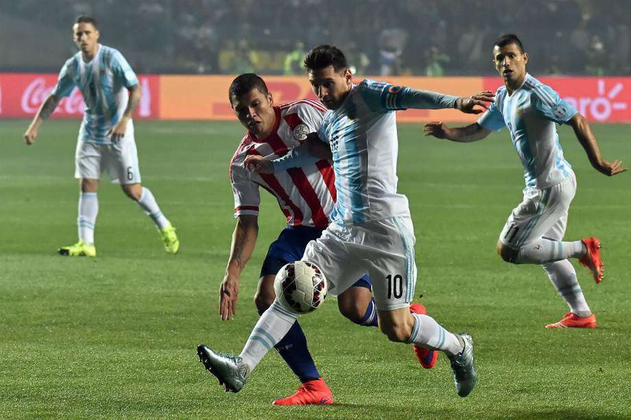 Lionel Messi ha sido la figura argentina a pesar de no haber anotado un gol. AFP