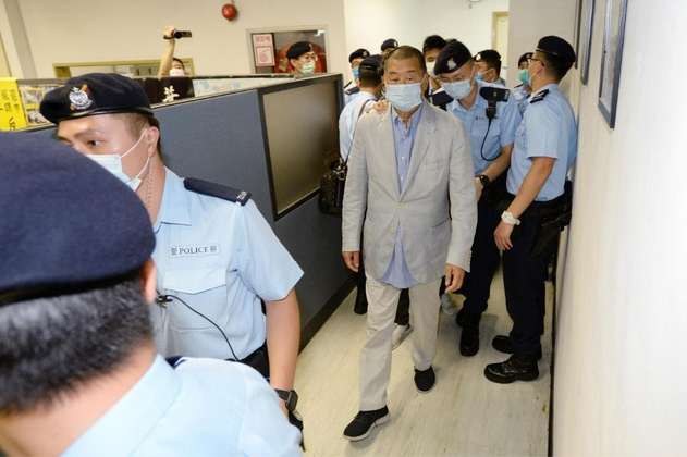 Otro activista encarcelado en Hong Kong, esta vez es el magnate Jimmy Lai
