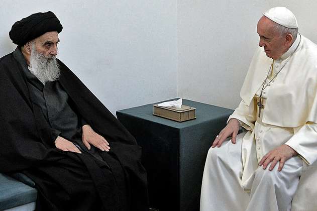 ¿Quién es el gran ayatolá Alí Sistani que se reunió con el papa Francisco?