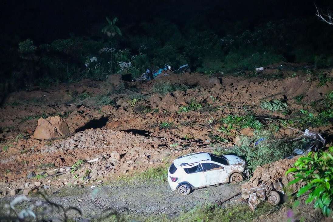 Derrumbes y tragedia por invierno en Chocó enero 13,  2024