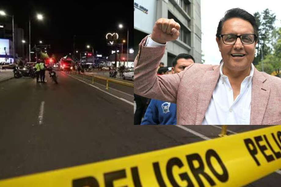 La zona afuera de la Clínica de la Mujer, a donde fue trasladado el candidato a la Presidencia de Ecuador Fernando Villavicencio, estuvo acordonada por las autoridades en Quito (Ecuador).
