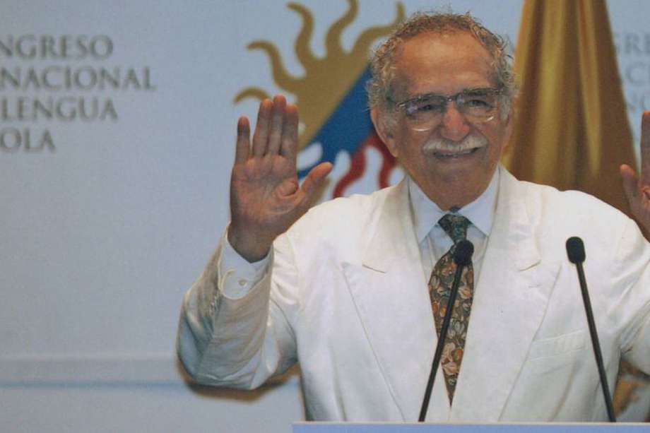 Homenaje al escritor colombiano Gabriel García Márquez, por su vida y obra, durante el IV Congreso Internacional de la Lengua española, que se celebró en Cartagena en marzo de 2007.