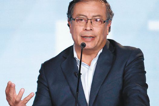 Gustavo Petro, senador de Colombia Humana y candidato presidencial del Pacto Histórico.

