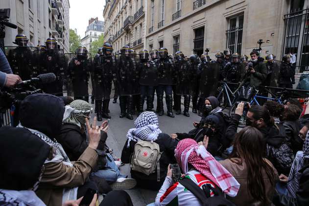 Francia teme que las protestas estudiantiles por Gaza se propaguen en el país