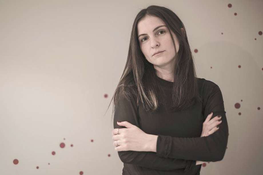 Daniella Sánchez Russo, autora de la novela Vigilia, publicada por Tusquets Editores. 