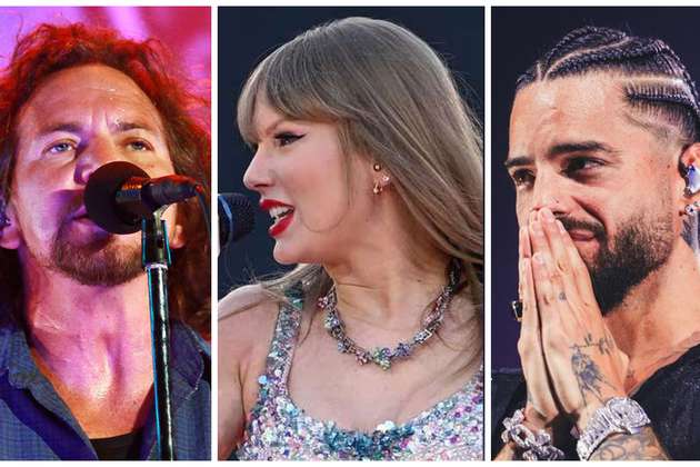 EN VIVO | Pearl Jam, Taylor Swift, Maluma, Greeicy y más estrenos musicales este viernes