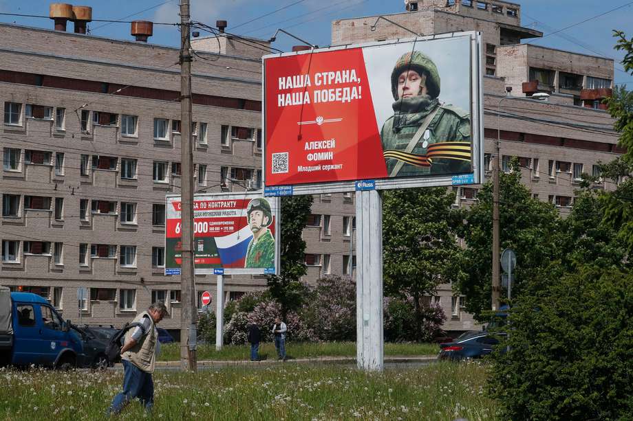 Rusia ha llevado a cabo una enorme campaña de reclutamiento de soldados para pelear en Ucrania.