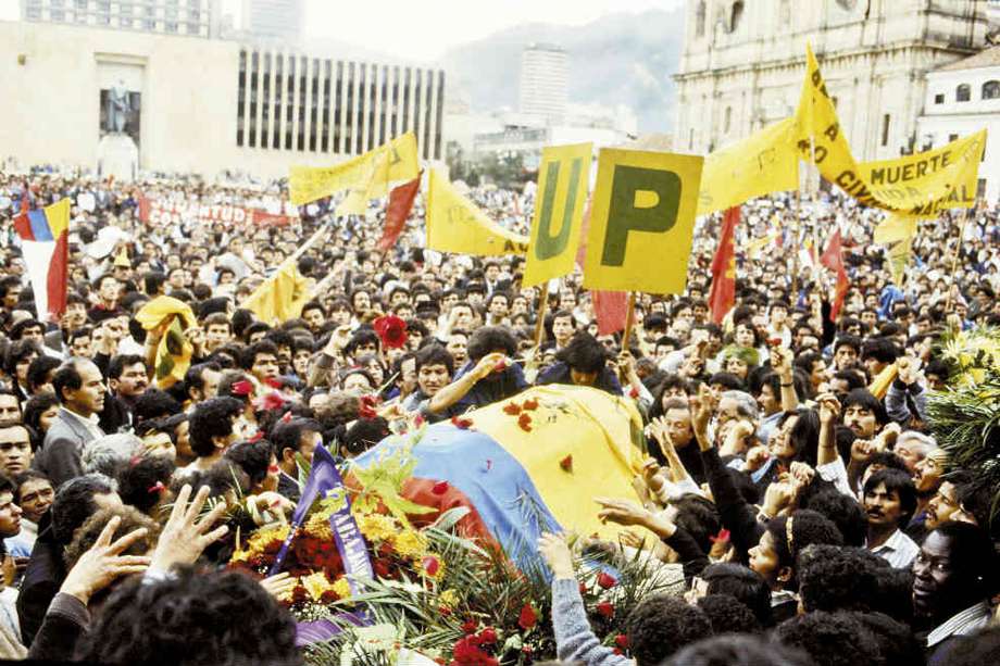 La segunda década de los años 80 fue la más violenta contra los miembros de la UP. Archivo EE