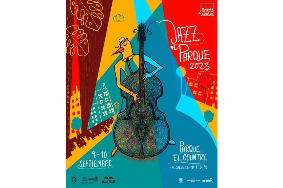 El Festival Jazz al Parque 2023 se realizará en el parque El Country en Bogotá.