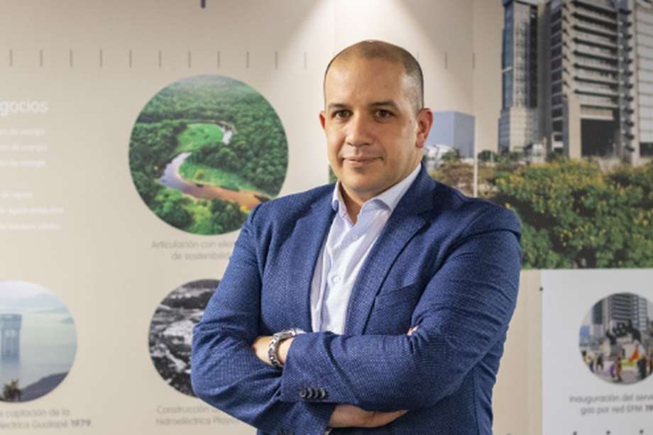 Jorge Andrés Carrillo, gerente general del Grupo de Empresas Públicas de Medellín -EPM-.