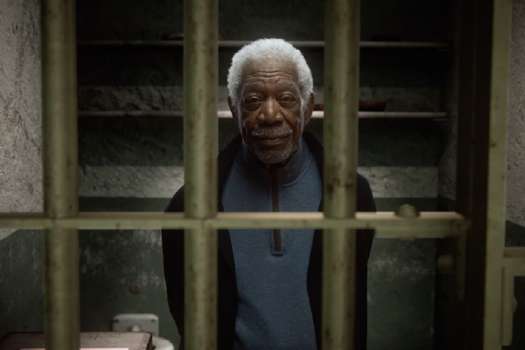 Morgan Freeman en una de las escenas de la serie de no ficción "Grandes escapes". / Cortesía: History
