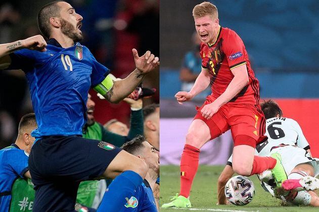 ¿Hazard y De Bruyne llegan al partido con Italia? Bélgica prepara “plan b”