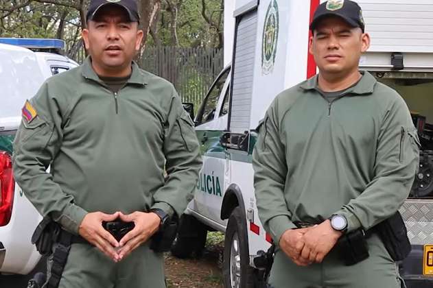 Estos son los dos policías que murieron en atentado del aeropuerto de Cúcuta