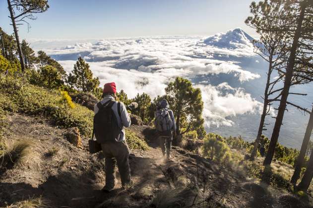 El Acatenango, un desafío para los amantes de los volcanes en Centroamérica