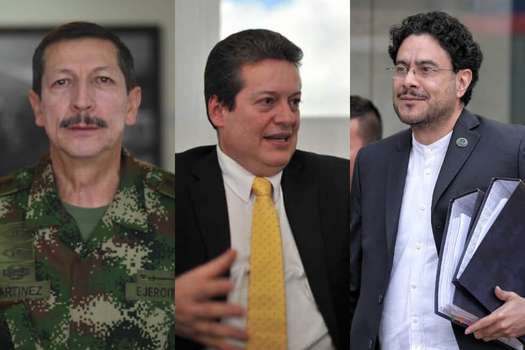 El general (r) Martínez denunció a los congresistas Uribe y Cepeda, pero este miércoles conciliaron.  / Archivo El Espectador