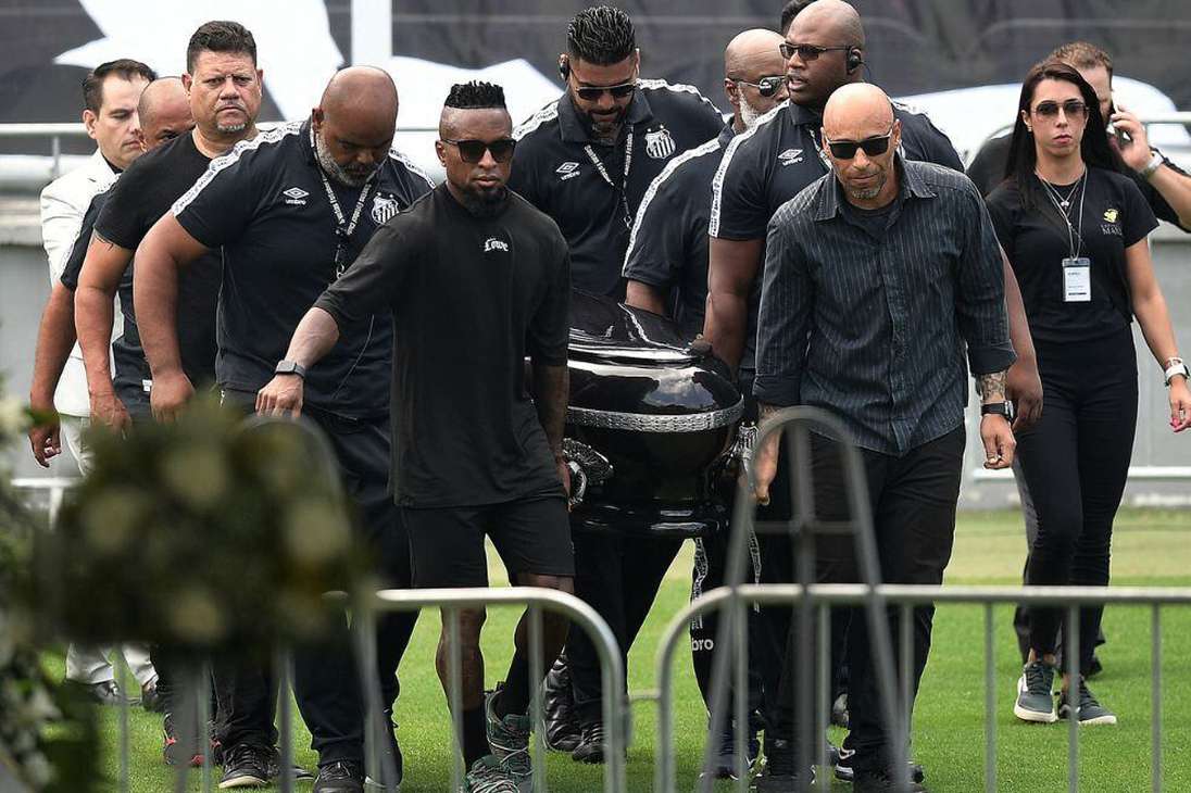 Las imágenes del funeral de Pelé