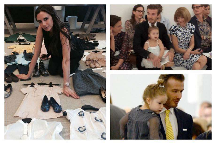 Victoria Beckham dona la ropa de su hija Harper por una buena causa