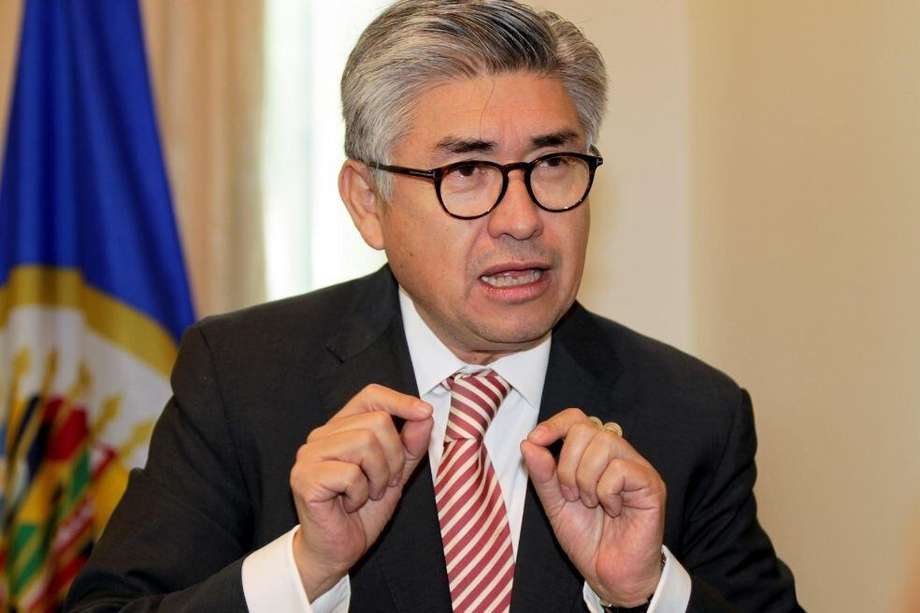 El presidente de la Comisión Interamericana de Derechos Humanos (CIDH), Joel Hernández.