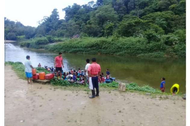 Más de 500 indígenas Wounnan desplazados por enfrentamientos en Chocó
