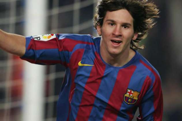 A 15 años del primer gol de Messi con Barcelona