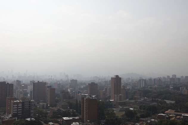 Volvió a empeorar la calidad del aire en Medellín