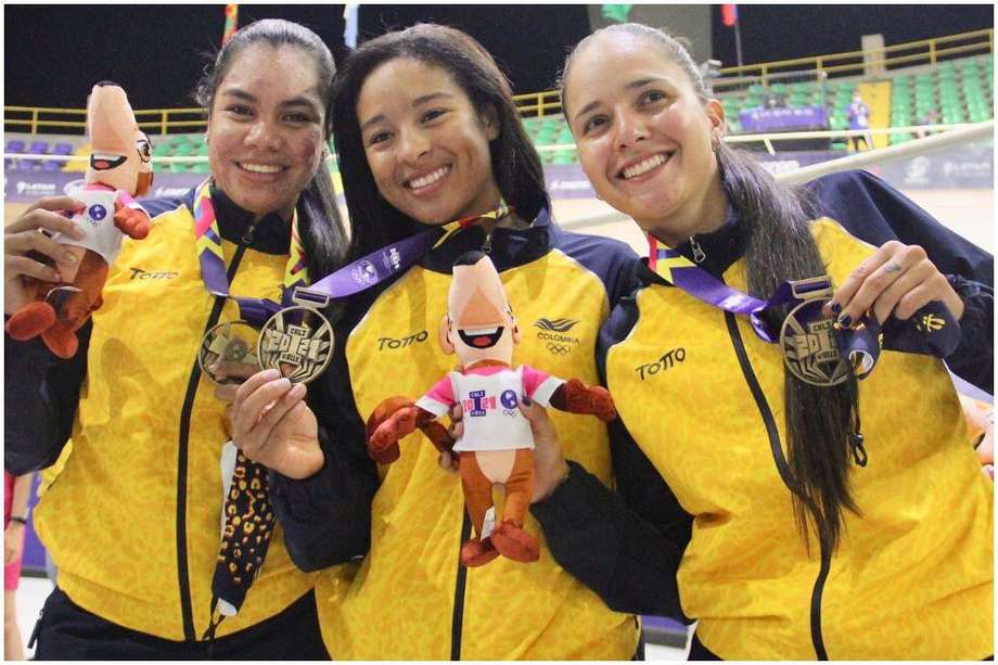 El equipo colombiano, integrado por Marianis Salazar, Valeria Cardozo y Yarli Mosquera, ganó la velocidad femenina.