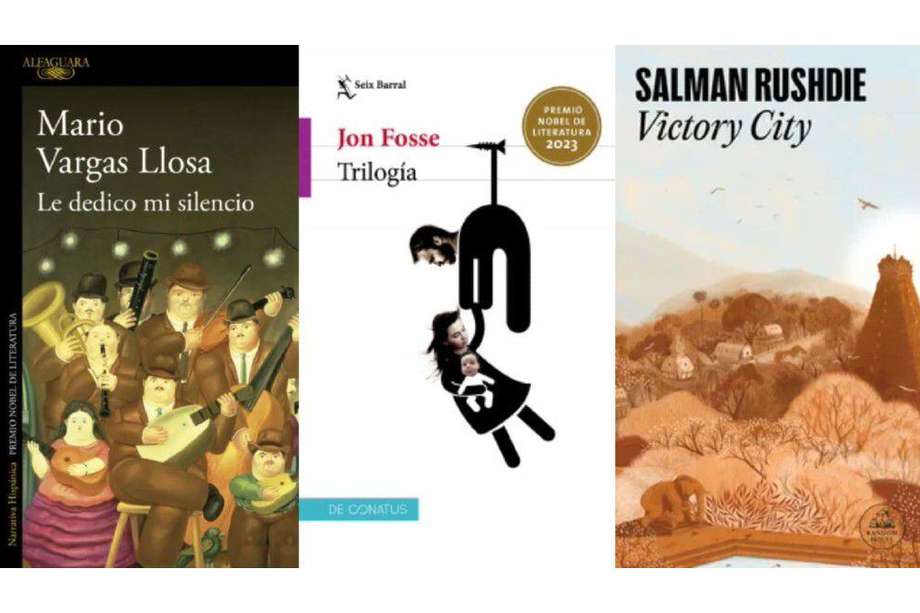 "Le dedico mi silencio" de Mario Vargas Llosa; "Trilogía" de Jon Fosse y "Ciudad victoria" de Salman Rushdie, fueron de las publicaciones más mediáticas en este 2023.