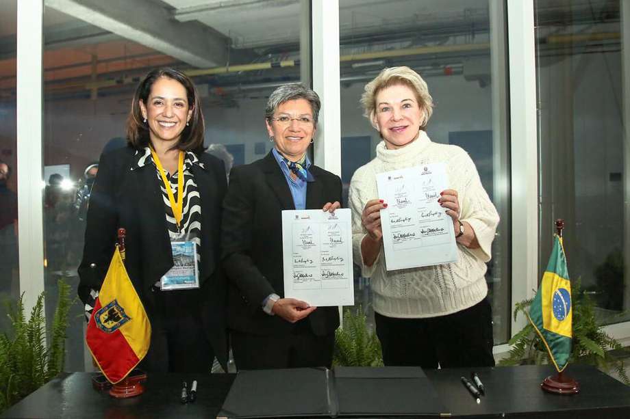 Bogotá y Sao Paulo ratificaron su apoyo mutuo mediante un acuerdo de cooperación.