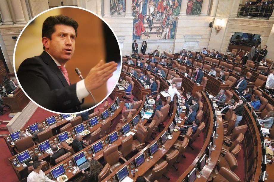 Diego Molano, ministro de Defensa, ya afrontó una moción de censura en la Cámara de Representantes.