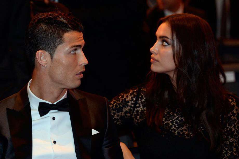 Cristiano Ronaldo e Irina Shayk. / AFP
