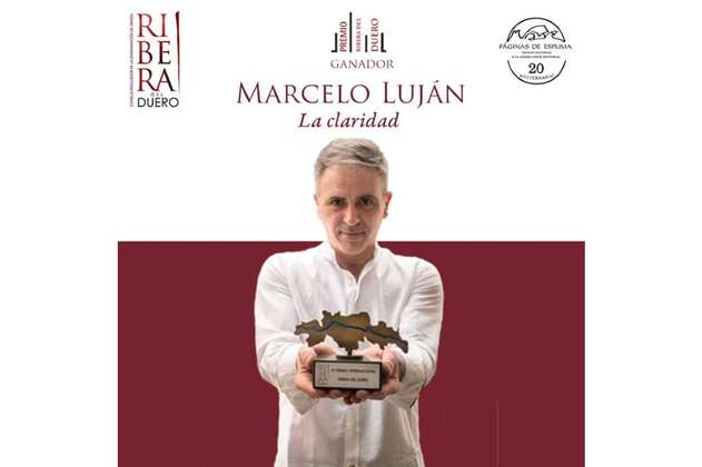Marcelo Luján, ganador del VI Premio Ribera del Duero 