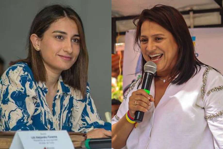 La directora de Prosperidad Social, Laura Sarabia, y la senadora Paola Holguín se cruzaron mensajes por las ayudas para la población vulnerable.
