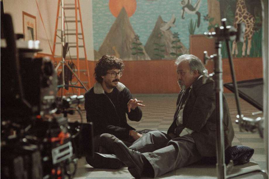 Federico Torrado (izq.) junto a Octavio Solorio, el actor que protagonizó el cortometraje “Yoruga”.