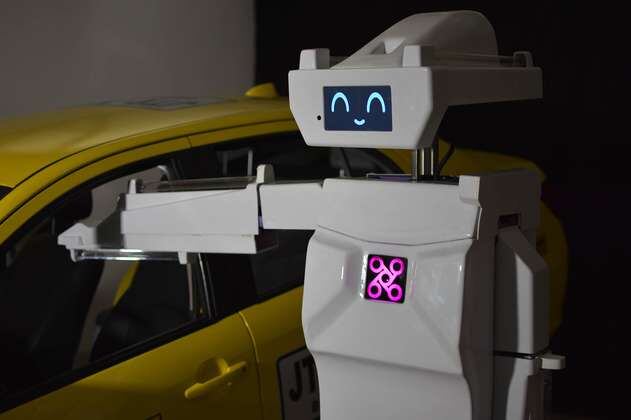 Conozca a Ionclean, el robot que desinfecta taxis en Bogotá