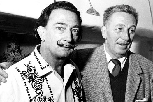 Salvador Dalí consideraba a Walt Disney "el surrealista americano" y, a pesar de las dificultades para producir "Destino", la amistad entre los dos continuó sólida hasta la muerte.