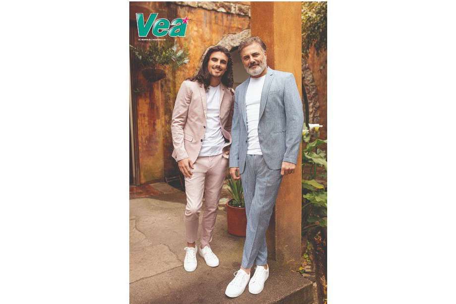 Marcelo Dos Santos y Damián hablaron en exclusiva con la revista Vea sobre su relación de padre e hijo.