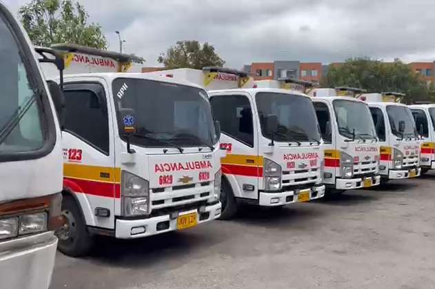 Ambulancias en Subred Sur Occidente interrumpen servicio por protesta de empleados