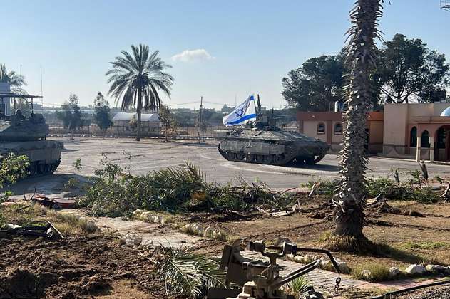 El Ejército de Israel tomó control del cruce fronterizo de Rafah del lado de Gaza