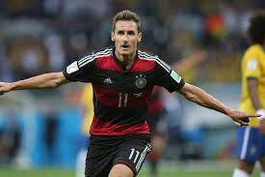 Klose es el jugador con más partidos ganados en la historia de la Copa del Mundo con 17.