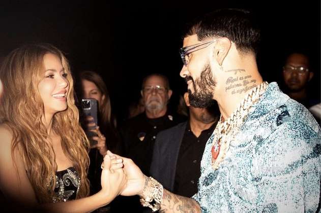¿Qué estaban haciendo juntos Shakira y Anuel AA, el ex de Karol G?