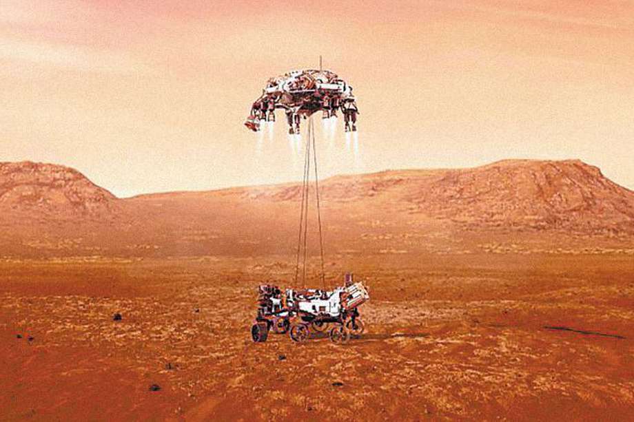 La Nasa logra producir oxígeno en Marte