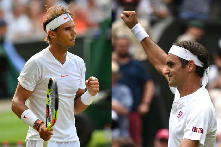 Rafael Nadal (izq.) y Roger Federer le dijeron que no a las justas para poder tener descanso y recuperarse de sus dolencias.