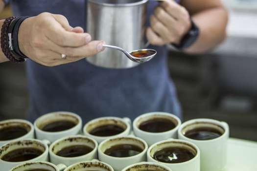 El café tostado en origen, que solo representa el 1,2 % de las exportaciones cafeteras. / Cortesía Procolombia.