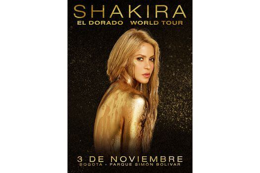 Shakira ofrecerá concierto en Bogotá en noviembre de 2018