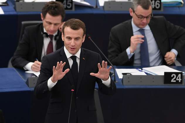 Macron defiende que intervención en Siria se hizo en "un marco legítimo"