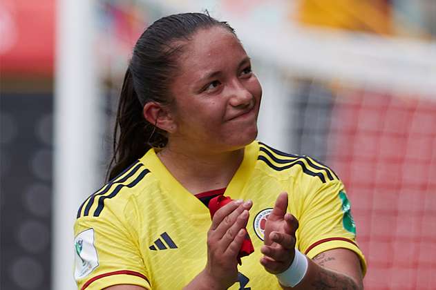 María Camila Reyes, la capitana de la selección femenina de Colombia Sub 20
